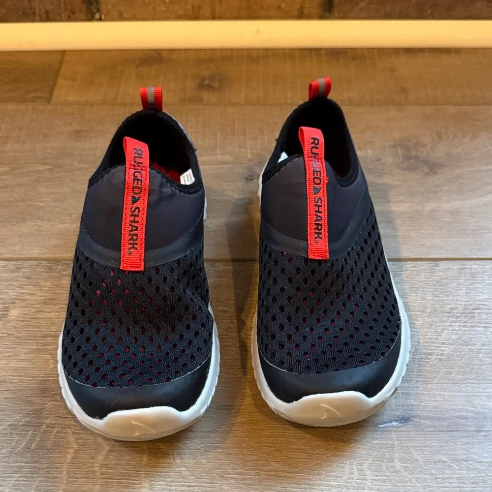 Black & Red Slip-On Water Shoes